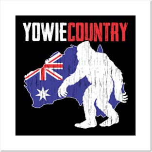 Yowie Country (flag) Posters and Art